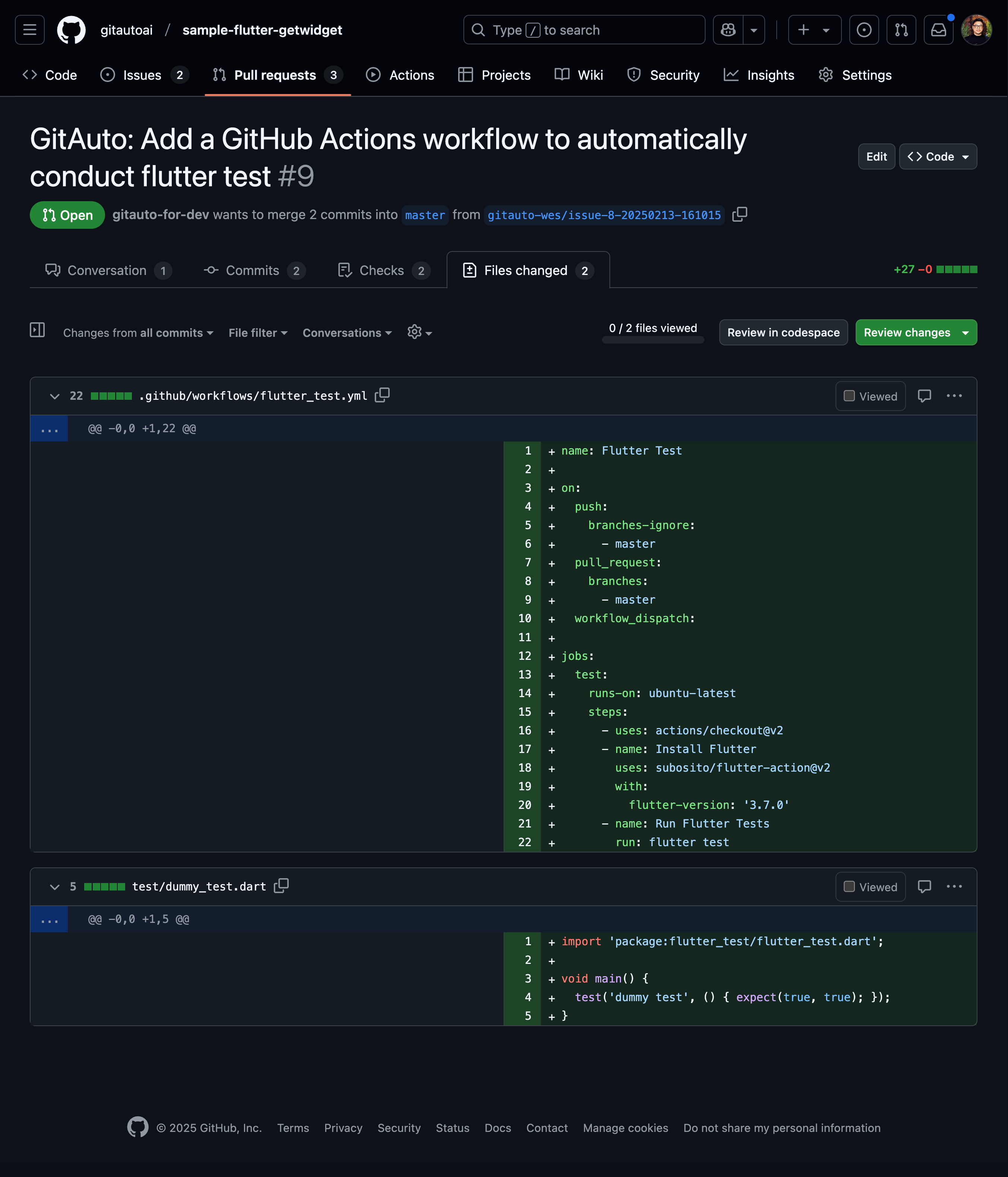 GitHub Actions Workflow