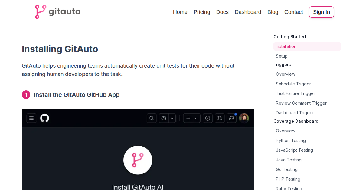 GitAuto Installation Guide - Quick Setup in 5 Minutes